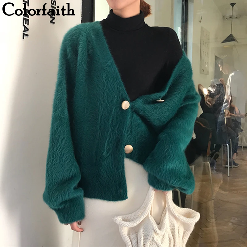 Colorfaith, женские свитера, Осень-зима 2022, кардиганы, вязаные, однобортные, модные, в Корейском стиле, однотонные топы, SWC8119
Colorfaith, женские свитера, Осень-зима 2022, кардиганы, вязаные, однобортные, модные, в Корейском стиле, однотонные топы, SWC8119