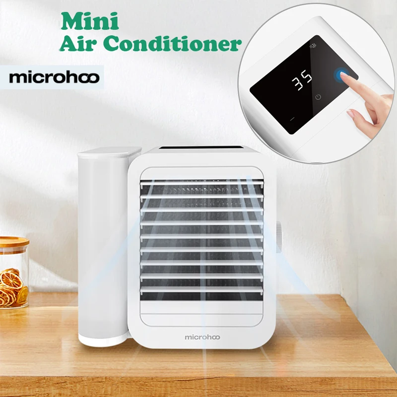 Portable Microhoo Desktop Fan 3 In 1 Air Conditioner Water Cooling Energy Saving Fan Touch Screen Timing Artic Cooler Humidifier
Portable Microhoo Desktop Fan 3 In 1 Air Conditioner Water Cooling Energy Saving Fan Touch Screen Timing Artic Cooler Humidifier