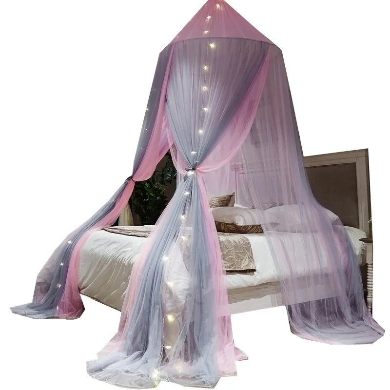 100% Polyester Double-deck Hung Dome Princess Bed Three Open Ceiling Circular Hanging Pattern Account
100% Polyester Double-deck Hung Dome Princess Bed Three Open Ceiling Circular Hanging Pattern Account