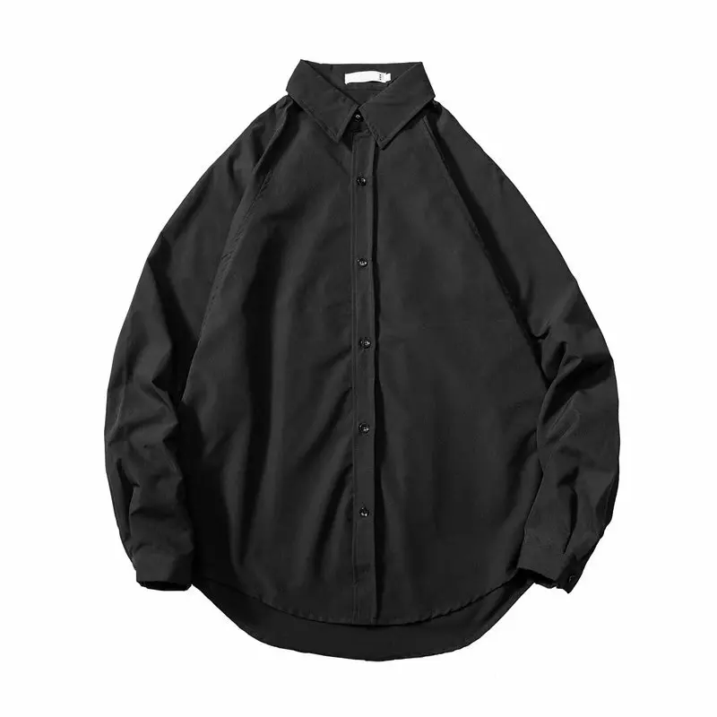 Men Shirts Long Sleeve Solid Simple Plus Size 3XL Loose Mens Korean Style Harajuku Chic All-match Trendy Retro Leisure Outwear
Men Shirts Long Sleeve Solid Simple Plus Size 3XL Loose Mens Korean Style Harajuku Chic All-match Trendy Retro Leisure Outwear