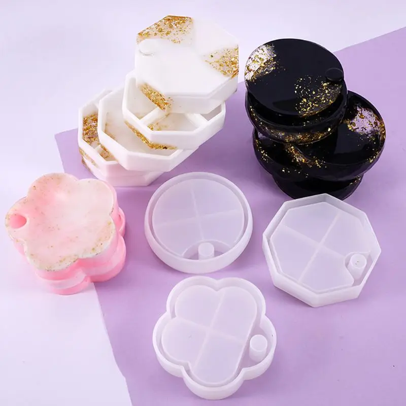 Crystal Epoxy Resin Mold Rotating Overlapping Multi-layer Jewelry Storage Box Casting Silicone Mould Crafts Making Tool 
Crystal Epoxy Resin Mold Rotating Overlapping Multi-layer Jewelry Storage Box Casting Silicone Mould Crafts Making Tool