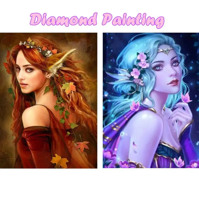 5D DIY Diamond Painting Fantasy Girl Portrait Fairy Mosaic Diamond Embroidery Picture Of Rhinestone Cross Stitch Home Decoration
5D DIY Diamond Painting Fantasy Girl Portrait Fairy Mosaic Diamond Embroidery Picture Of Rhinestone Cross Stitch Home Decoration
