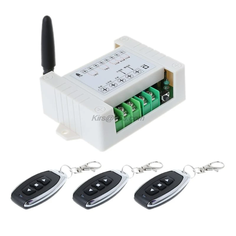 1Set C85-260V 1/2/3CH Motor Remote Control Door Wireless Receiver Transmitter 
1Set C85-260V 1/2/3CH Motor Remote Control Door Wireless Receiver Transmitter