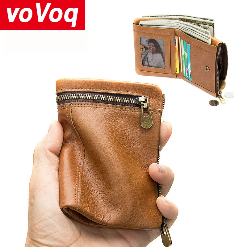 Business Men's Short Wallet Bifold Slim Card Holders Casual Portable Coin Purse New Genuine Leather Mini Male Cash Clutch Bag
Business Men's Short Wallet Bifold Slim Card Holders Casual Portable Coin Purse New Genuine Leather Mini Male Cash Clutch Bag