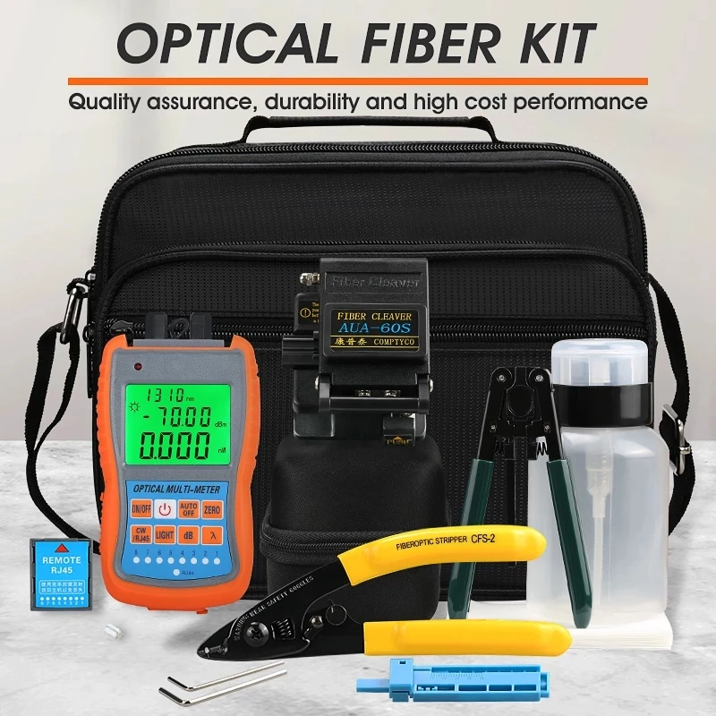 FTTH fiber Cold Connection Tool Optical Fiber Power Meter Fiber Cleaver AUA-60S Fiber Optic Tool Kits CFS-2 Fiber Stripper
FTTH fiber Cold Connection Tool Optical Fiber Power Meter Fiber Cleaver AUA-60S Fiber Optic Tool Kits CFS-2 Fiber Stripper