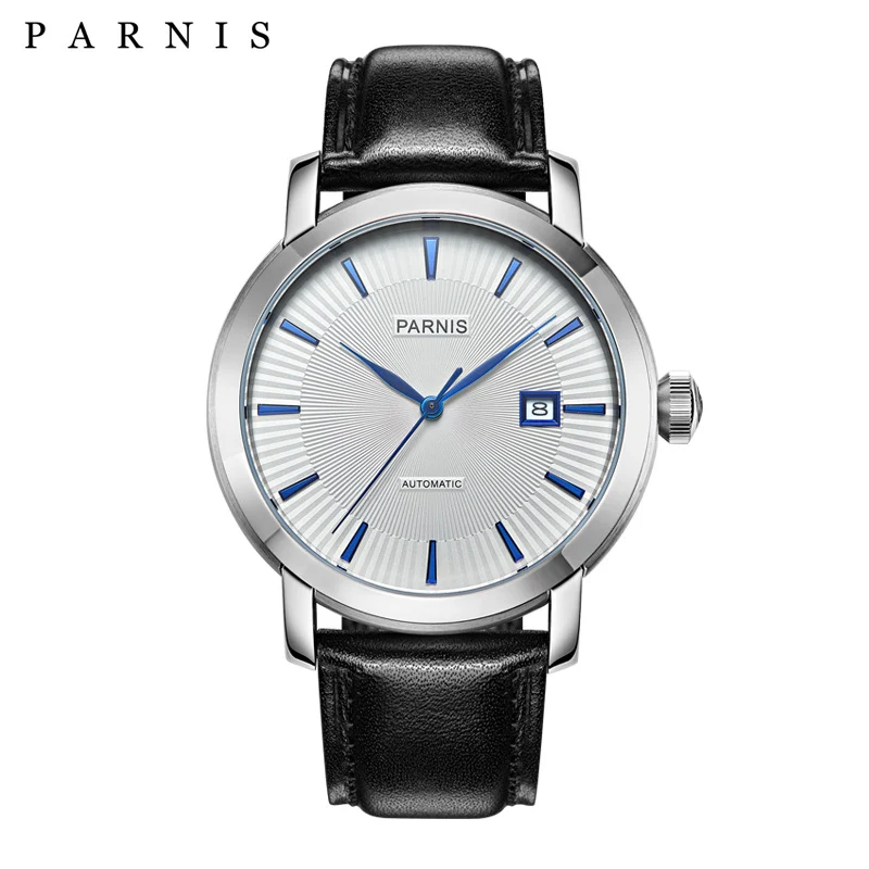 Men's Watch Relojios Dress Brand Mechanical Watches Parnis 41mm 21 Jewels Japan Sapphire Leather Automatic Men Watch Wristwatch
Men's Watch Relojios Dress Brand Mechanical Watches Parnis 41mm 21 Jewels Japan Sapphire Leather Automatic Men Watch Wristwatch