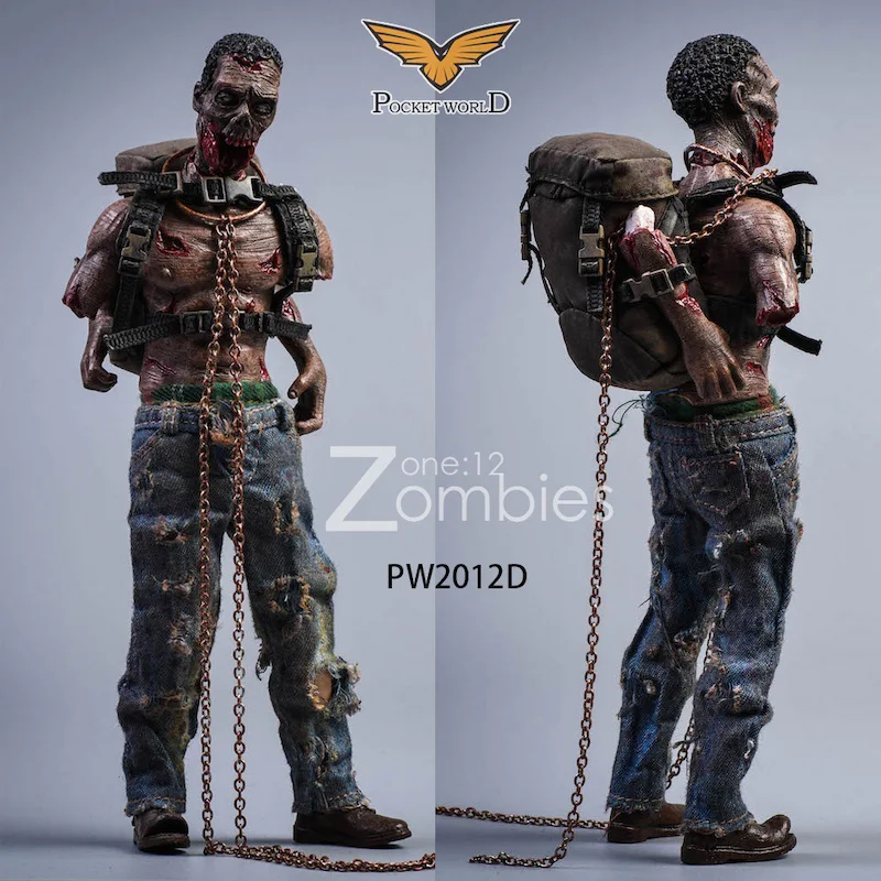 POCKET WORLD PW2012D 1/12 Scale Zombie Action Figure Model Full Set Dolls For Fans Collection
POCKET WORLD PW2012D 1/12 Scale Zombie Action Figure Model Full Set Dolls For Fans Collection