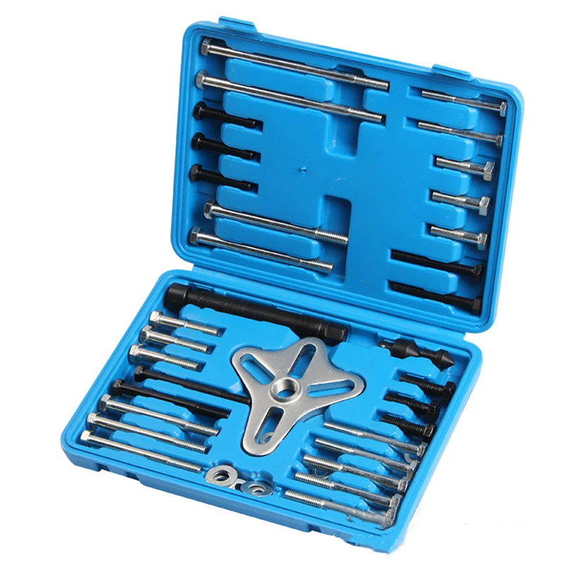 46pcs Steering Wheel Drawing Code Disassembly Removing Tool Steering Wheel Balancer Gear Puller Tool Kit
46pcs Steering Wheel Drawing Code Disassembly Removing Tool Steering Wheel Balancer Gear Puller Tool Kit