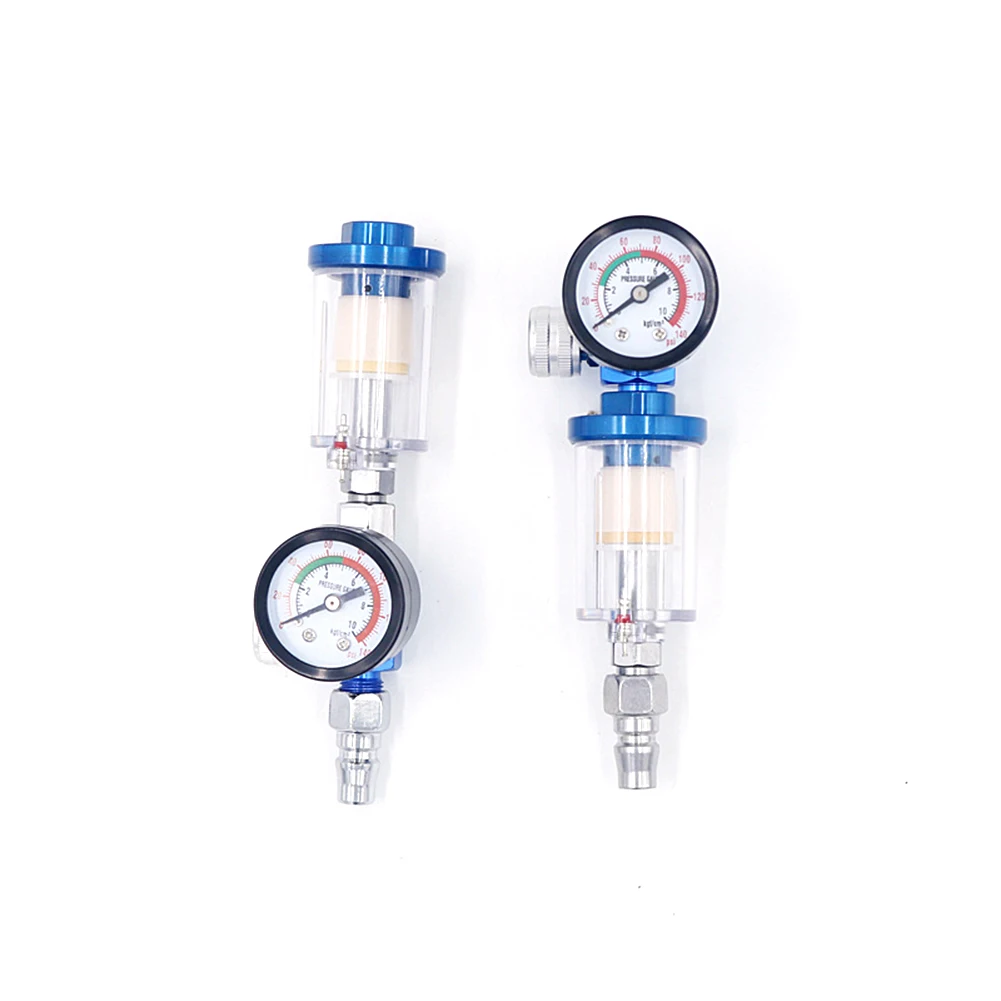 Airbrush Air Regulator Pressure Gauge 1/4 Inch Inline Air Filter Separator Adjustable Pressure Regulator Gauge Spray Accessories
Airbrush Air Regulator Pressure Gauge 1/4 Inch Inline Air Filter Separator Adjustable Pressure Regulator Gauge Spray Accessories