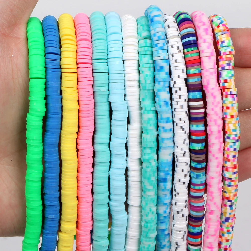 320Pcs 6mm Flat Round Polymer Clay Beads Chip Disk Loose Spacer Handmade Beads For DIY Jewelry Making Bracelet Finding
320Pcs 6mm Flat Round Polymer Clay Beads Chip Disk Loose Spacer Handmade Beads For DIY Jewelry Making Bracelet Finding