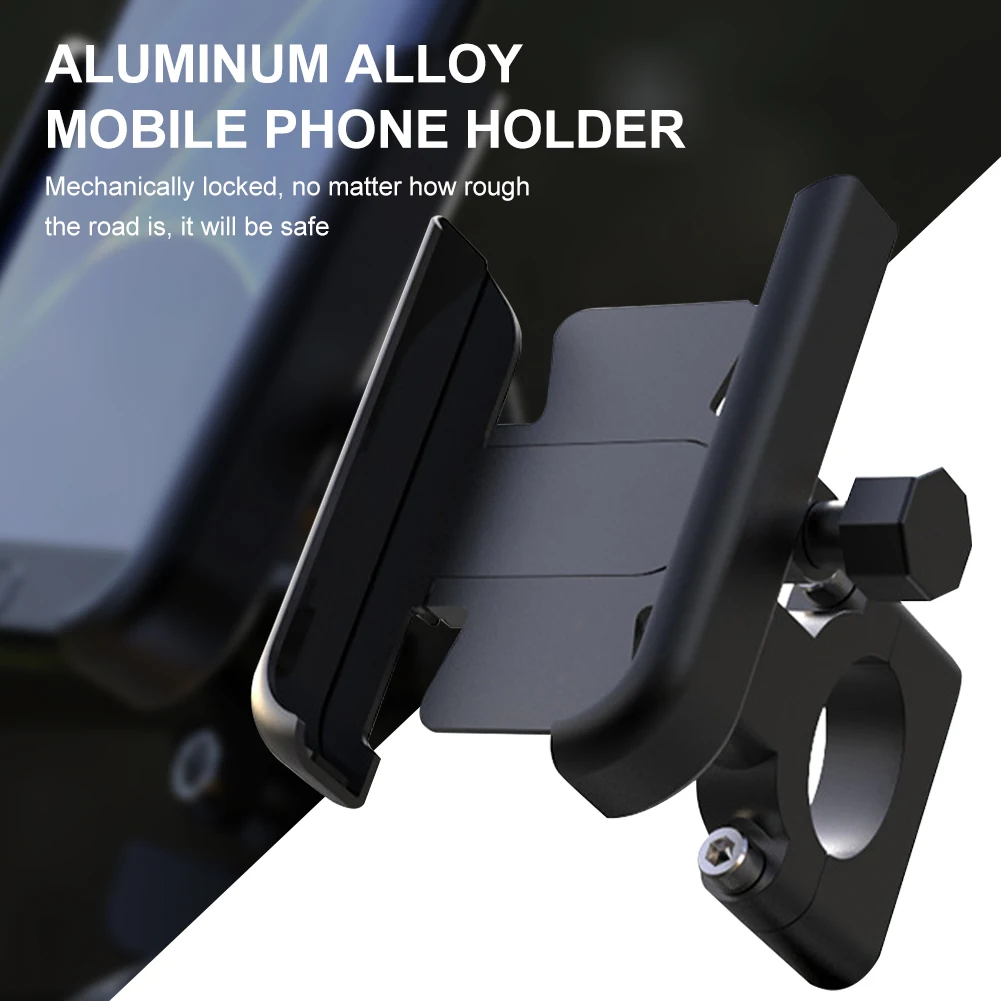 Aluminum Alloy Motorcycle Bike Bicycle Phone Holder for 4-7 inch Smartphone GPS 20-30mm Handlebar Mount Motorbike Accessories
Aluminum Alloy Motorcycle Bike Bicycle Phone Holder for 4-7 inch Smartphone GPS 20-30mm Handlebar Mount Motorbike Accessories