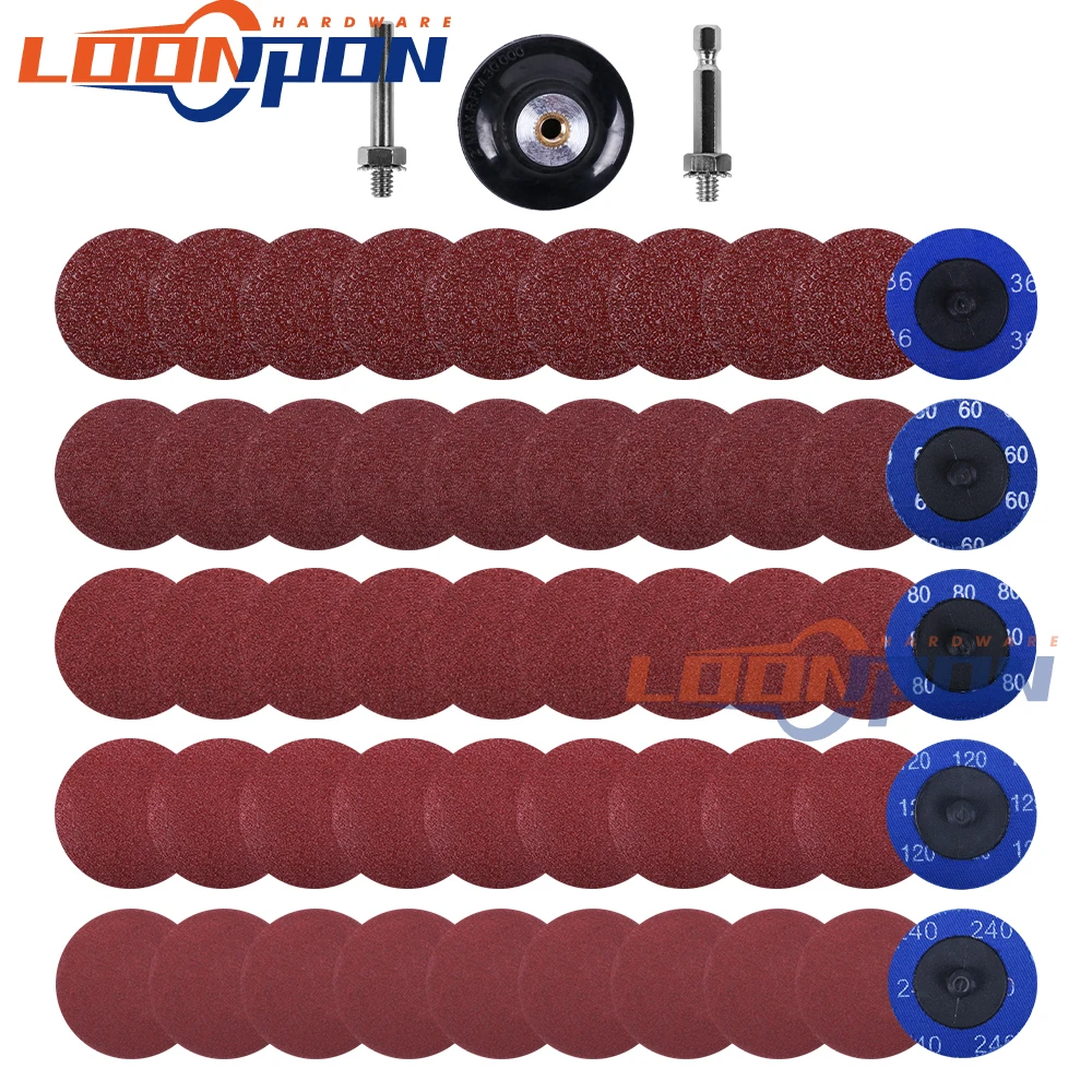 51pcs 50mm Sandpaper Round Shape Grinding Discs Hook Loop Grinding Paper Polishing Sheet Sandpaper 24-320# Sander Polishing Pad 
51pcs 50mm Sandpaper Round Shape Grinding Discs Hook Loop Grinding Paper Polishing Sheet Sandpaper 24-320# Sander Polishing Pad