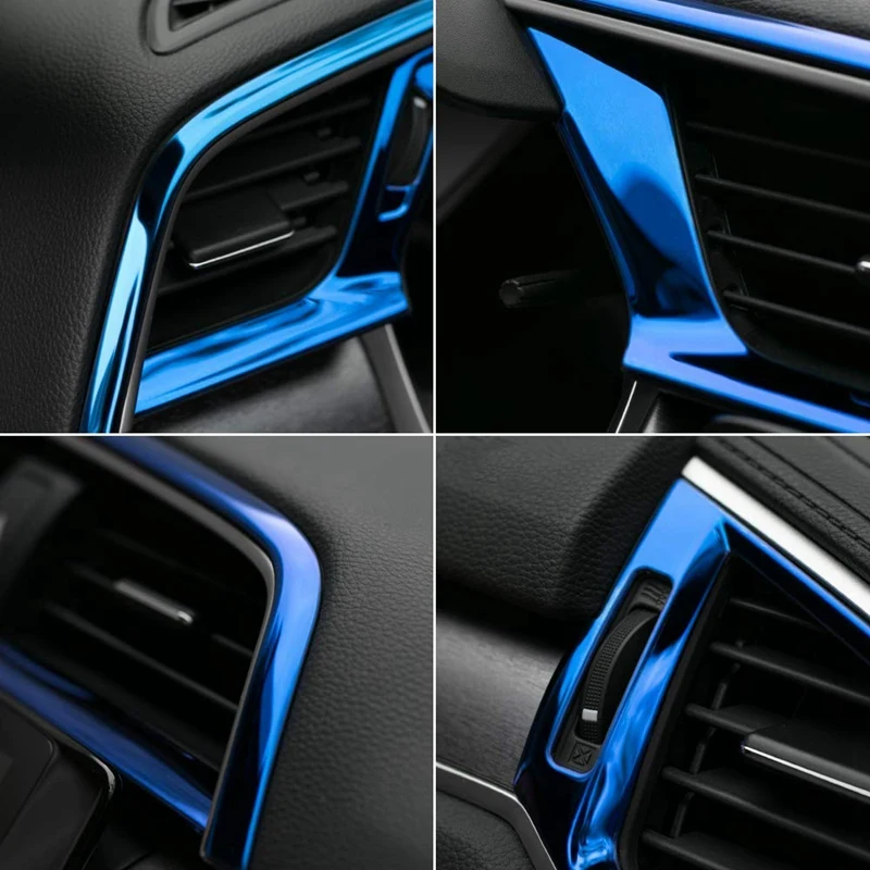 Central Control Air Outlet Decoration Cover Trim Sticker Stainless Steel for 10Th Gen Honda Civic 2019 , Blue
Central Control Air Outlet Decoration Cover Trim Sticker Stainless Steel for 10Th Gen Honda Civic 2019 , Blue