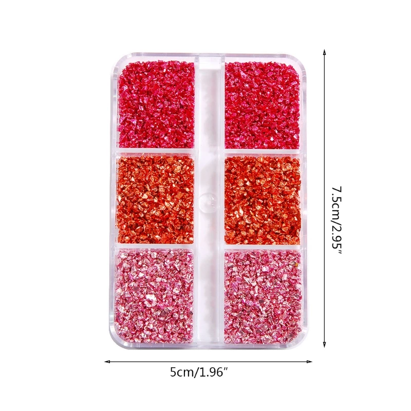 Multi-color Crushed Glass Stone Resin Fillings Set for DIY Epoxy Resin Mold Irregular Nail Art Decoration Jewelry Kits
Multi-color Crushed Glass Stone Resin Fillings Set for DIY Epoxy Resin Mold Irregular Nail Art Decoration Jewelry Kits