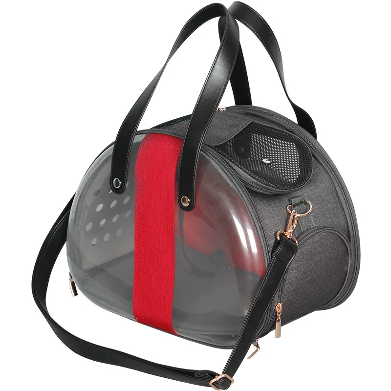 Messenger cat bag New pet bag Messenger bag cat outing bag pet PVC space capsule cat bag transparent portable shoulder bag
Messenger cat bag New pet bag Messenger bag cat outing bag pet PVC space capsule cat bag transparent portable shoulder bag