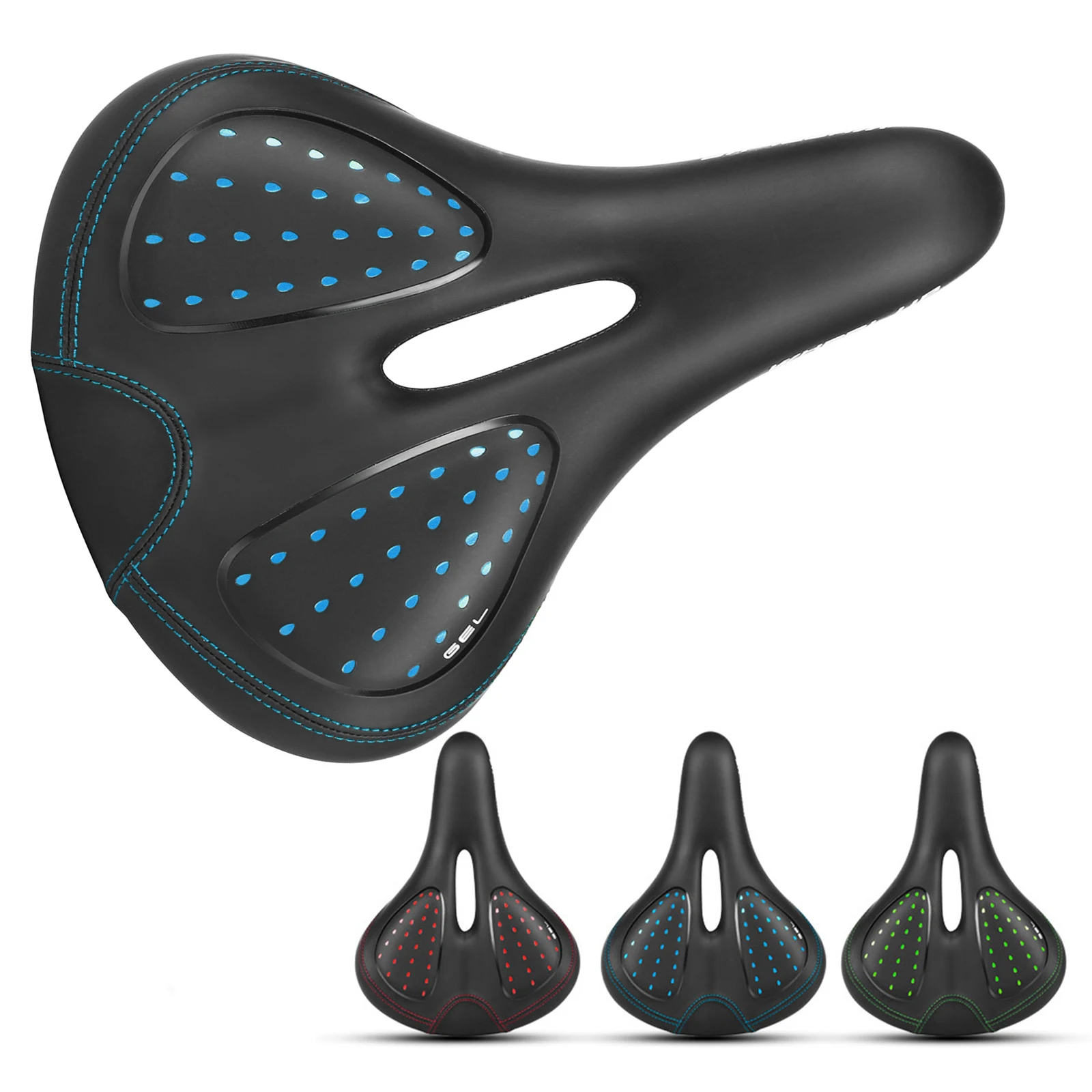 Bicycle Seat Saddle MTB Road Bike Saddles Mountain Bike Racing Saddle PVC Breathable Soft Seat Cushion free shipping
Bicycle Seat Saddle MTB Road Bike Saddles Mountain Bike Racing Saddle PVC Breathable Soft Seat Cushion free shipping