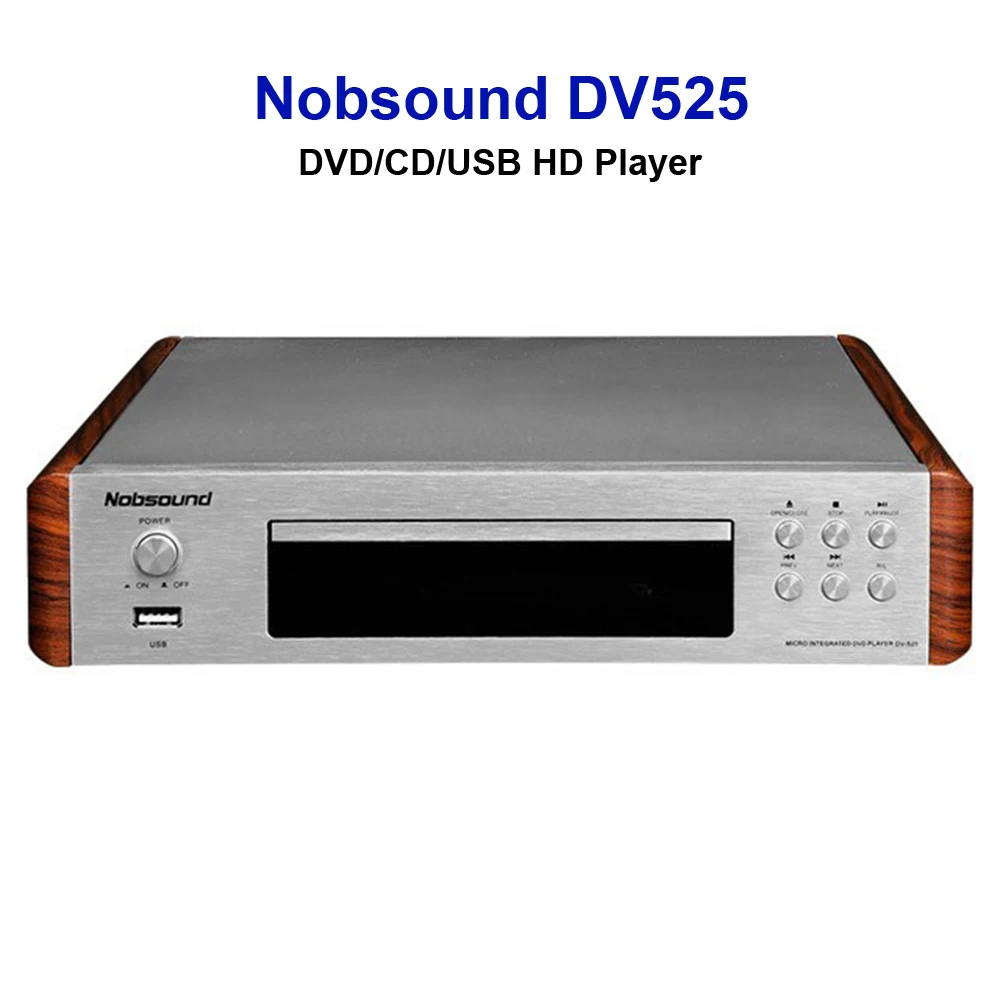 DVD-плеер Nobsound DV525 CD USB видеоплеер сигнал караоке выход