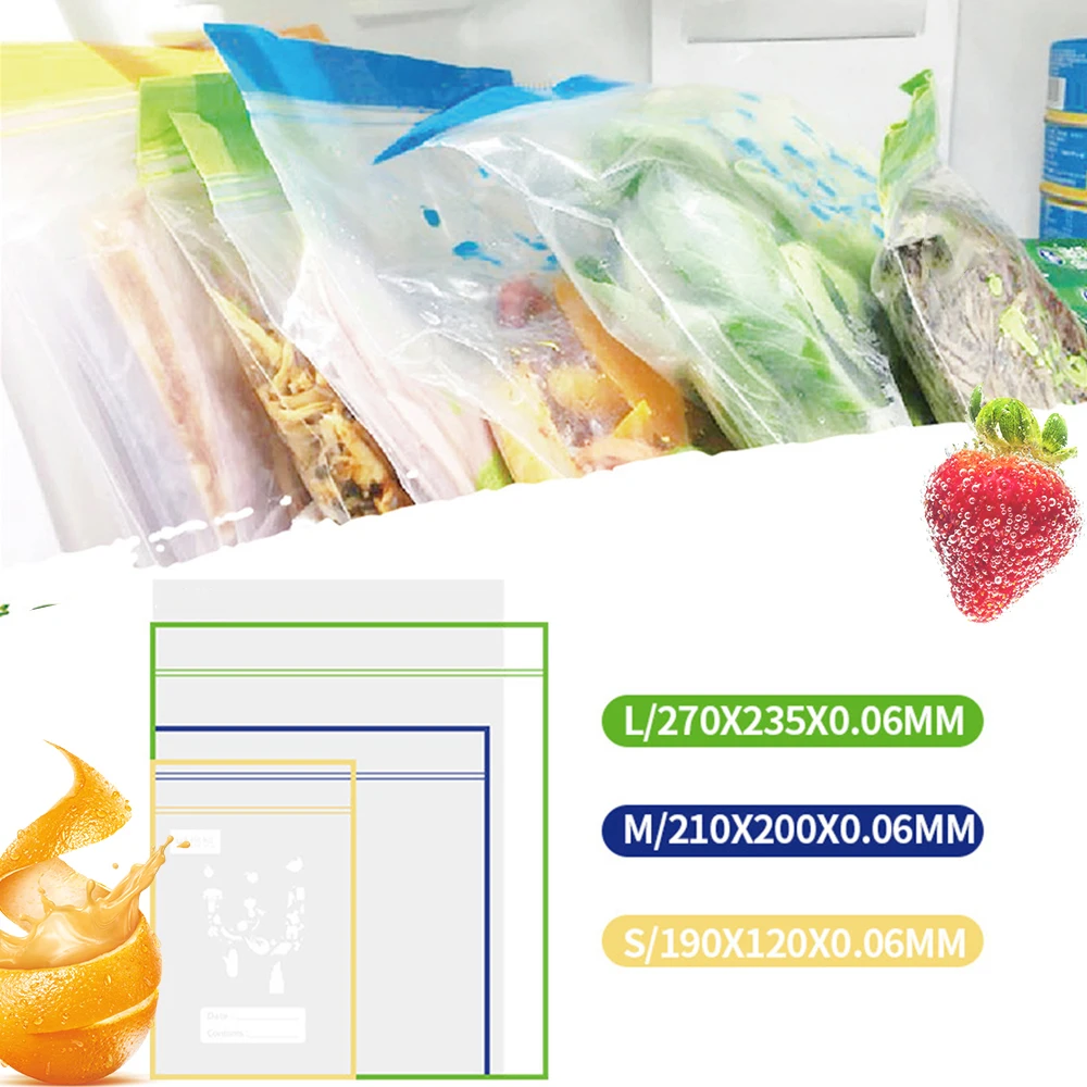 Food Sealer Bags Keep Food Fresh Food Grade PE Food Double Sealing Strips Packaging Heating Food Reusable Vacuum Sealer Bags
Food Sealer Bags Keep Food Fresh Food Grade PE Food Double Sealing Strips Packaging Heating Food Reusable Vacuum Sealer Bags