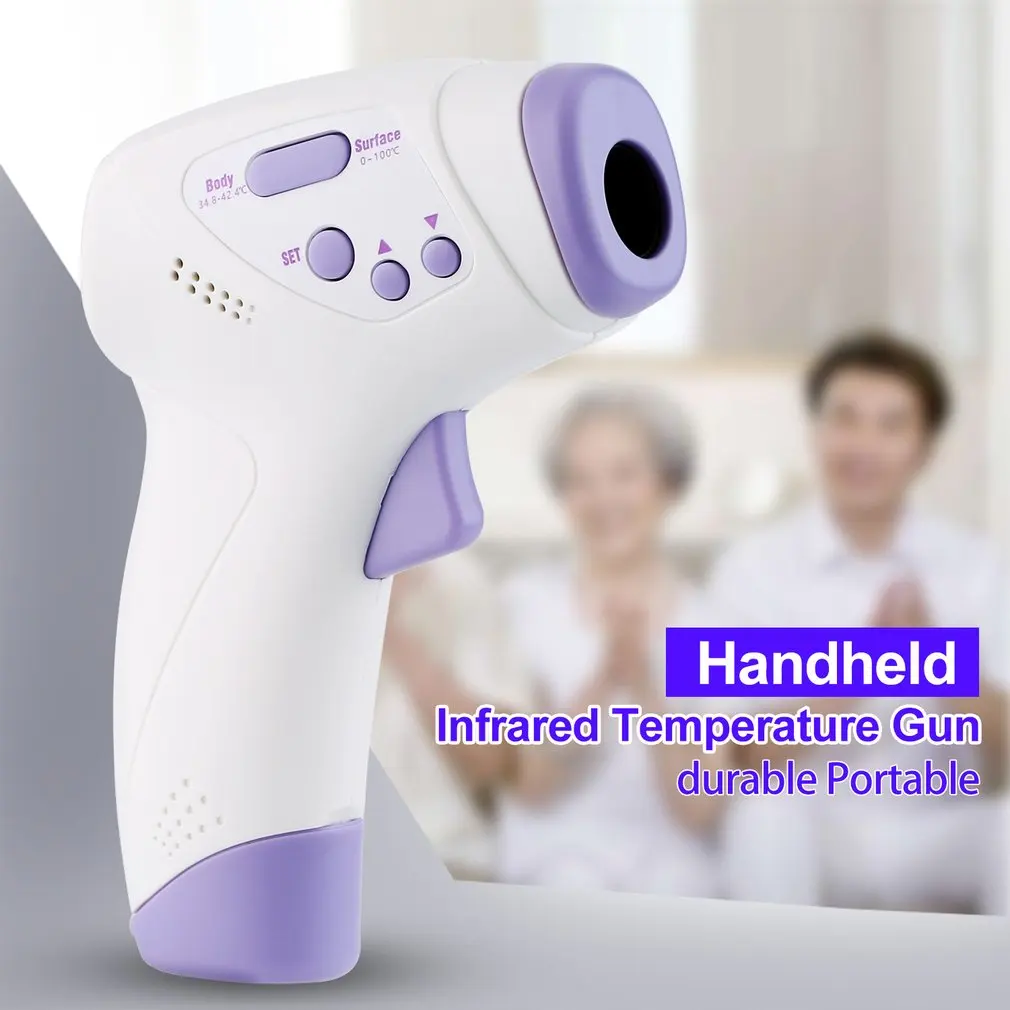 OUTAD Infrared Thermometer Digital Non Contact LCD Display with Backlight Portable Laser Temperature Thermometer Gun instrument
OUTAD Infrared Thermometer Digital Non Contact LCD Display with Backlight Portable Laser Temperature Thermometer Gun instrument