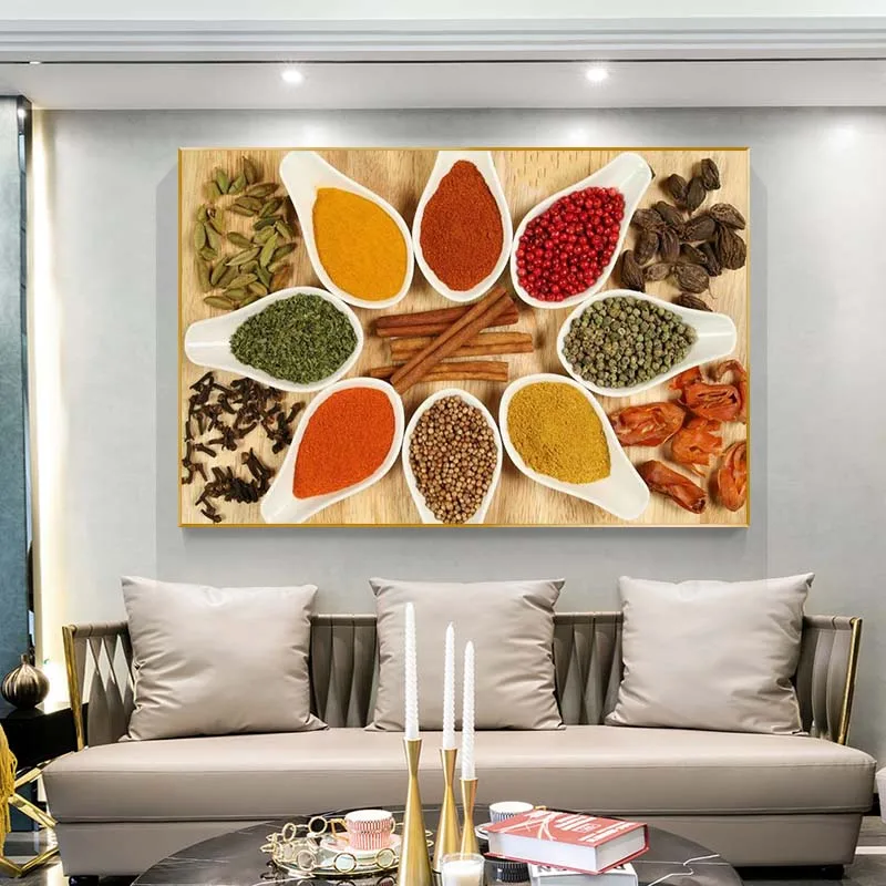 Herbs and Spices in Cooking Canvas Paintings On the Wall Art Posters And Prints Kitchen theme Art Pictures Cuadros Decoration
Herbs and Spices in Cooking Canvas Paintings On the Wall Art Posters And Prints Kitchen theme Art Pictures Cuadros Decoration
