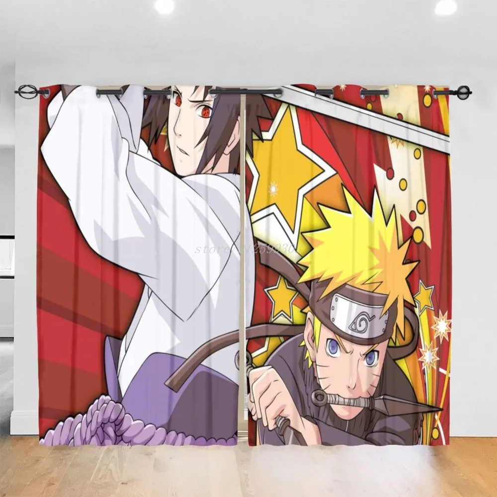 Anime Ninja Uzumaki Uchiha Narutoes 3D Printing Blackout Curtain Bedroom Living Room Home Decoration for Children Kids Adults
Anime Ninja Uzumaki Uchiha Narutoes 3D Printing Blackout Curtain Bedroom Living Room Home Decoration for Children Kids Adults