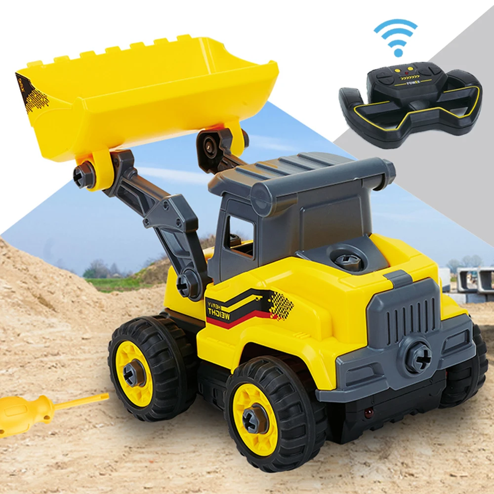 Конструктор экскаватор, грузовик с пультом дистанционного управления, 2,4 ГГц 
Конструктор экскаватор, грузовик с пультом дистанционного управления, 2,4 ГГц