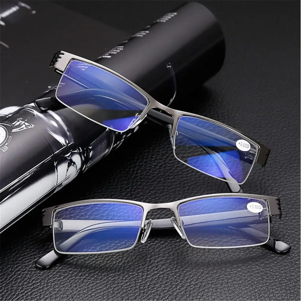 Trend Reading Glasses Reading Glasses Men and Women Half Frame Diopters Business Office Men Reading
Trend Reading Glasses Reading Glasses Men and Women Half Frame Diopters Business Office Men Reading