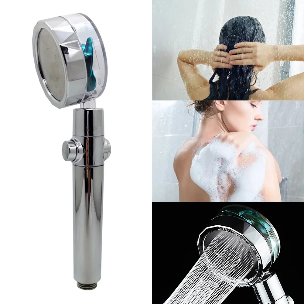 Multi-color Propeller Handheld Shower Head Nozzle High Pressure Adjustment 360 Rotated Rainfall Shower Head High Pressure Water
Multi-color Propeller Handheld Shower Head Nozzle High Pressure Adjustment 360 Rotated Rainfall Shower Head High Pressure Water