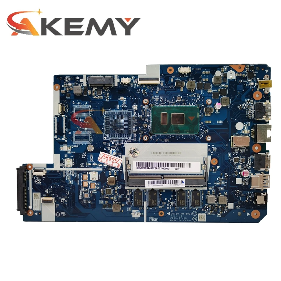 Применимо к Lenovo 110-17ISK Материнская плата ноутбука I3-6006U DDR(4G) номер NM-B031 FRU 5B20N04347