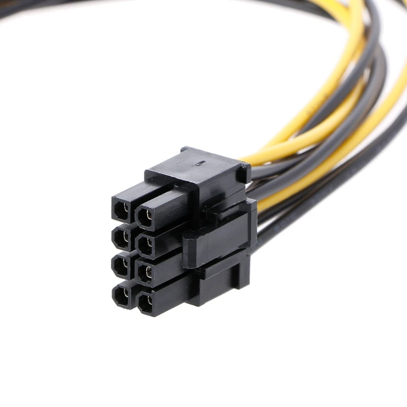 Кабель питания для видеокарты Dual 15Pin SATA папа к 8Pin(6 + 2) PCI-E 20 см | Электроника