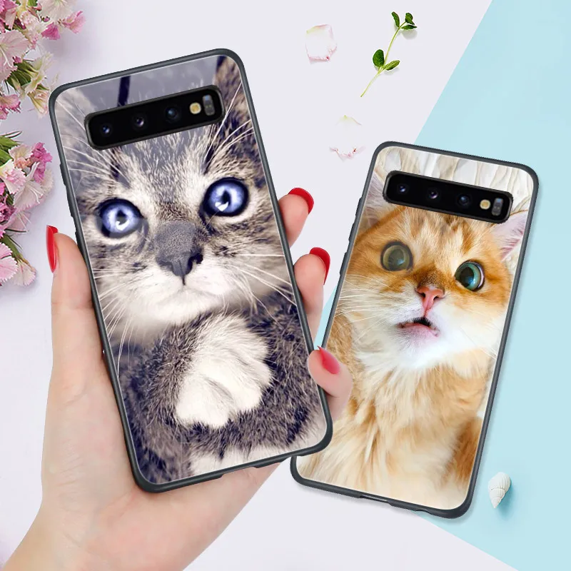 Чехол для samsung J3 2016 J1 J5 2017 J7 J4 Plus 2018 J6 + крышка Жесткий Пластик Galaxy S10 плюс S10e S8 S9