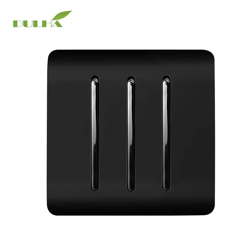 3 Gang 1 Way Wall Light Switch 10A 110~250V 220V Electrical Push Button White PC Frame Panel Lamp Switches Factory Direct Sale
3 Gang 1 Way Wall Light Switch 10A 110~250V 220V Electrical Push Button White PC Frame Panel Lamp Switches Factory Direct Sale