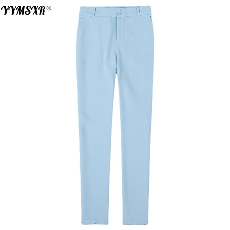 2021 Summer New Summer Blue Women's Trousers Fashion Slim Slimming Feet Nine-point Pants High Quality
2021 Summer New Summer Blue Women's Trousers Fashion Slim Slimming Feet Nine-point Pants High Quality