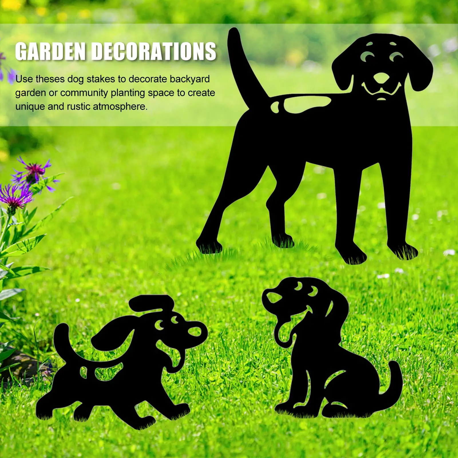 Easter Dog Metal Hen For Easter Gardening Ornaments Yard Iron Art Outdoor Garden Backyard Lawn Stakes Garden Dog Silhouette 
Easter Dog Metal Hen For Easter Gardening Ornaments Yard Iron Art Outdoor Garden Backyard Lawn Stakes Garden Dog Silhouette