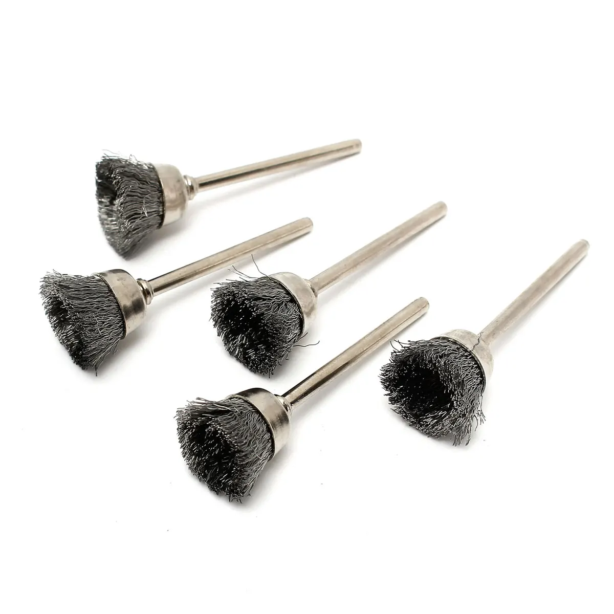 20pcs 3.175mm Shank Wire Steel Wheel Brushes Wheel Set Dremel Accessories Hand Tools 
20pcs 3.175mm Shank Wire Steel Wheel Brushes Wheel Set Dremel Accessories Hand Tools