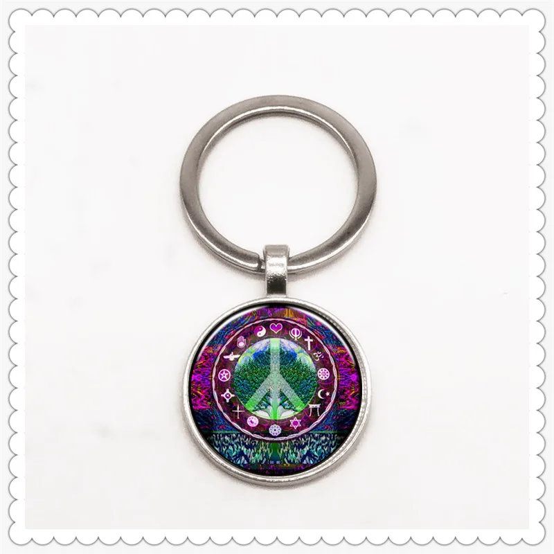 Tree of Life Peace Icon Pattern Keychain Glass Convex Pendant Classic Fashion Men and Women Keychain Gift Pendant
Tree of Life Peace Icon Pattern Keychain Glass Convex Pendant Classic Fashion Men and Women Keychain Gift Pendant