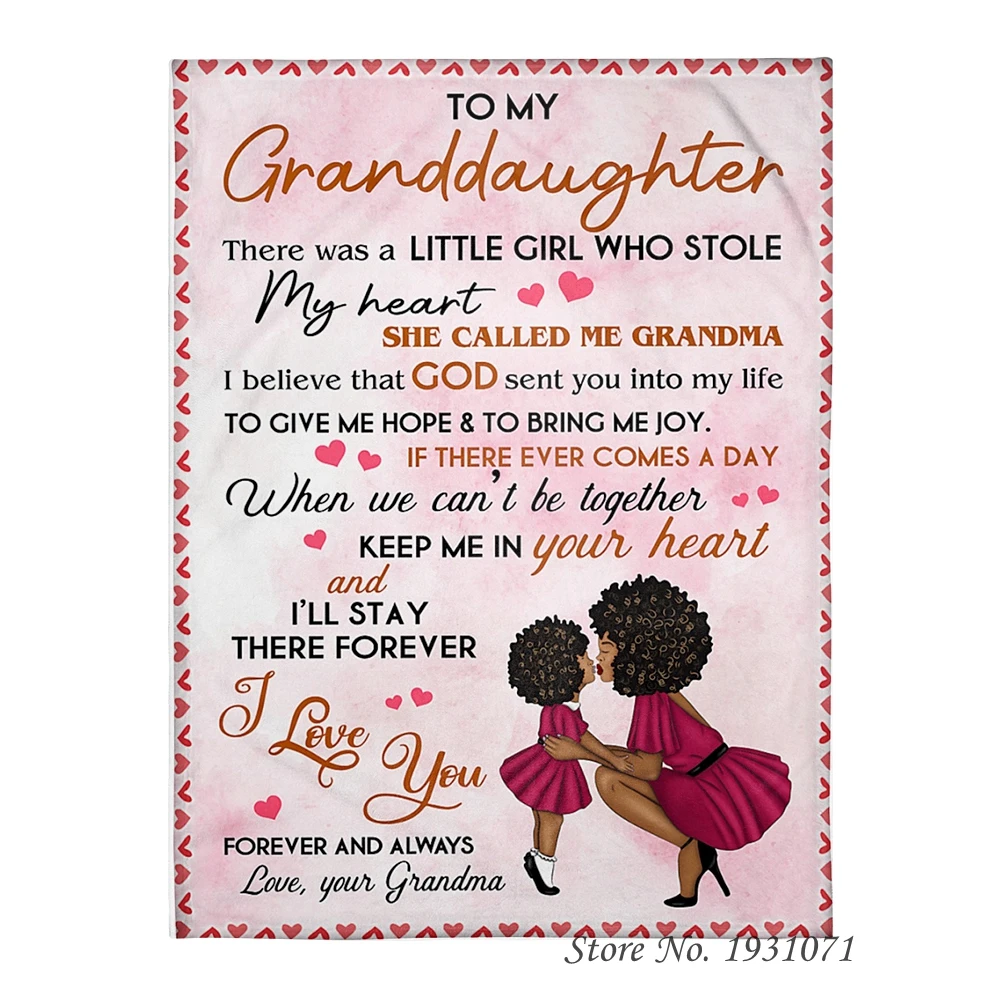 To My Granddaughter 3D Printed Fleece Blanket for Beds Thick Quilt Fashion Bedspread Sherpa Throw Blanket Adults Kids Gift 10
To My Granddaughter 3D Printed Fleece Blanket for Beds Thick Quilt Fashion Bedspread Sherpa Throw Blanket Adults Kids Gift 10