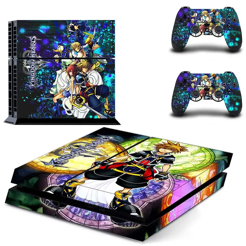 Пленка Kingdom Hearts полное покрытие лицевые панели PS4 наклейка на кожу для PlayStation 4