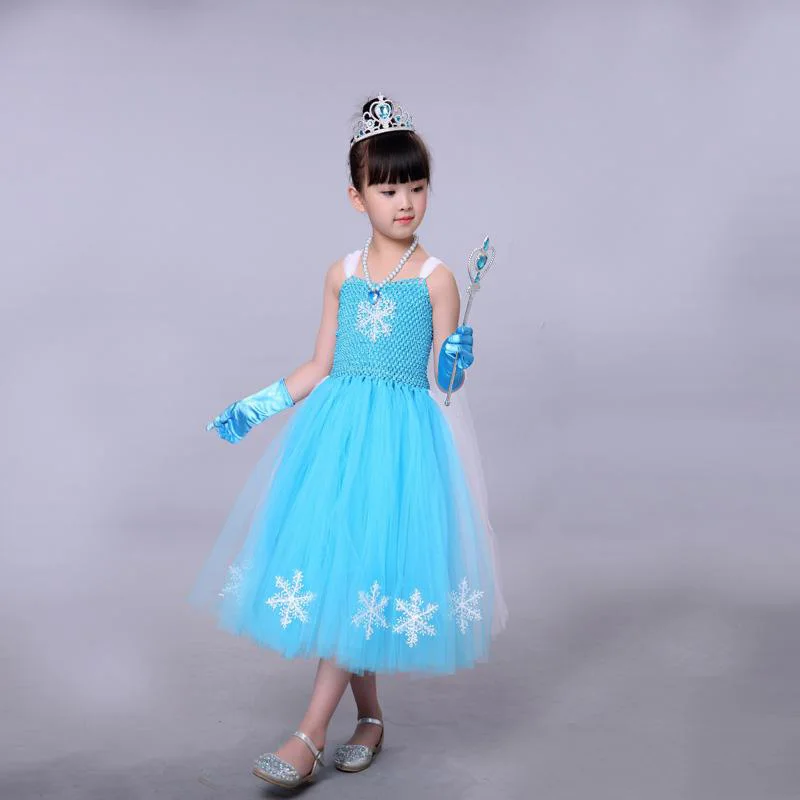 Girls Tutu Dress Snowflake Tulle Princess Dress Kids Birthday Party Dress Girls Halloween Christmas Costumes 2-12Y
Girls Tutu Dress Snowflake Tulle Princess Dress Kids Birthday Party Dress Girls Halloween Christmas Costumes 2-12Y