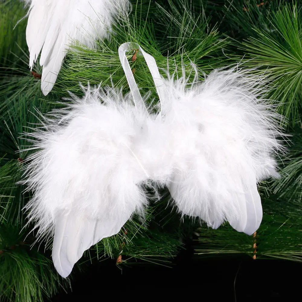 10PCS Angel White Feather Wing Lovely Chic Angel Christmas Tree Decoration Home/Party/Wedding Hanging Ornament Xmas Decor
10PCS Angel White Feather Wing Lovely Chic Angel Christmas Tree Decoration Home/Party/Wedding Hanging Ornament Xmas Decor
