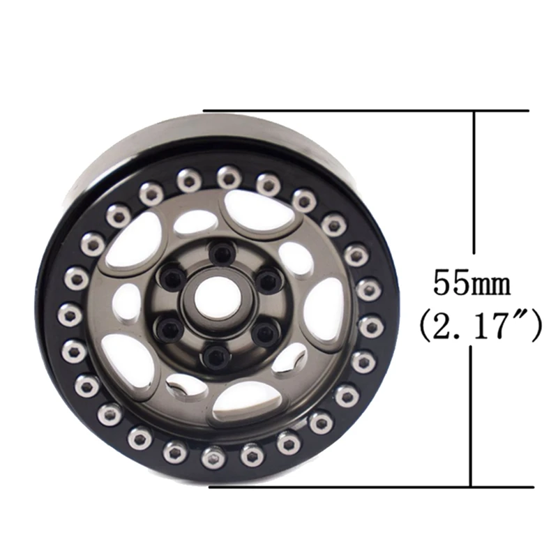 4 Pcs Aluminum 1.9 Wheel Hub,Metal Wheels for 1/10 TRX-4 Axial SCX10 & 4PCS 120MM 1.9 Rubber Rocks Tyres Wheel Tires
4 Pcs Aluminum 1.9 Wheel Hub,Metal Wheels for 1/10 TRX-4 Axial SCX10 & 4PCS 120MM 1.9 Rubber Rocks Tyres Wheel Tires