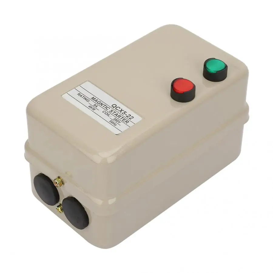 High Quality 3 Phase Motor Magnetic Starter Synchronous with Motor AC380V 4KW Motor Magnetic Starter
High Quality 3 Phase Motor Magnetic Starter Synchronous with Motor AC380V 4KW Motor Magnetic Starter