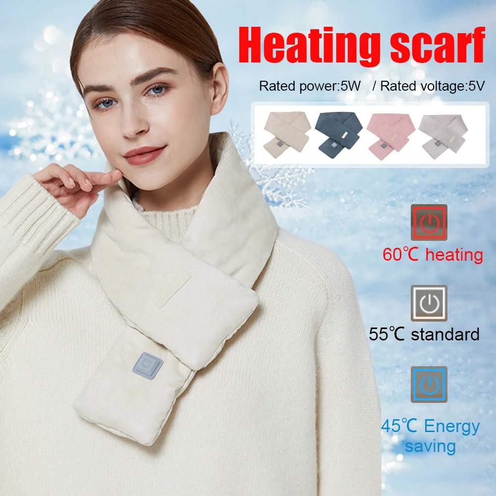 Winter scarf heating scarf usb heating scarf three-speed adjustment scarf for women to keep warm in winter with high quality
Winter scarf heating scarf usb heating scarf three-speed adjustment scarf for women to keep warm in winter with high quality