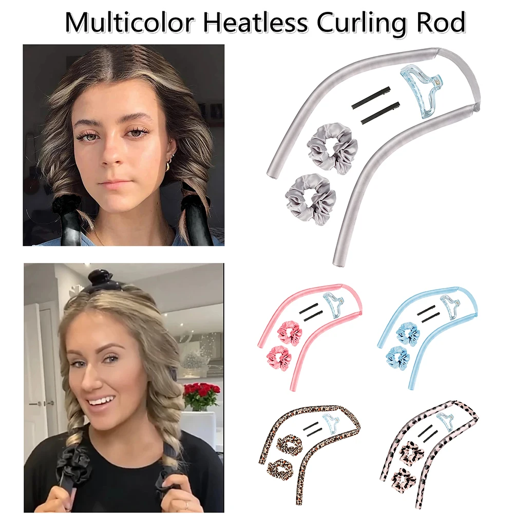 Heatless Hair Curlers for Long Hair No Heat Curling Rod Headband Ties and Clips Hair Styling Kit Make Hair Curly Fast delivery
Heatless Hair Curlers for Long Hair No Heat Curling Rod Headband Ties and Clips Hair Styling Kit Make Hair Curly Fast delivery