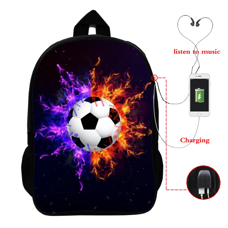 New Cartoon 3D Football Schoolbag Primary School Backpacks for Children Student School Rucksack with Usb Charging Big Book Bag
New Cartoon 3D Football Schoolbag Primary School Backpacks for Children Student School Rucksack with Usb Charging Big Book Bag