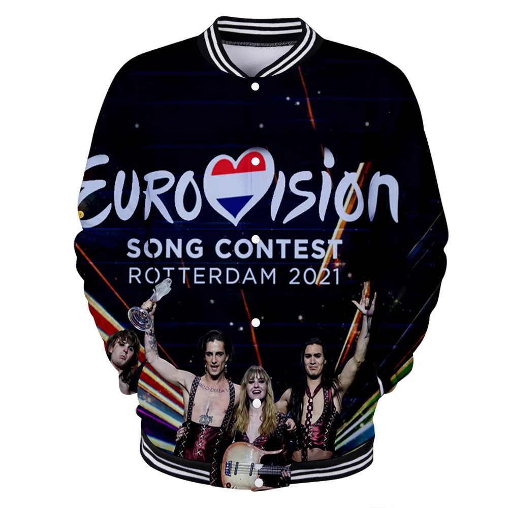 Fashion Maneskin 3D Jacket autumn winter Holiday Men/Women Streetwear Baseball Uniform Punk style Clothing Hip Hop Boy/giel Tops
Fashion Maneskin 3D Jacket autumn winter Holiday Men/Women Streetwear Baseball Uniform Punk style Clothing Hip Hop Boy/giel Tops