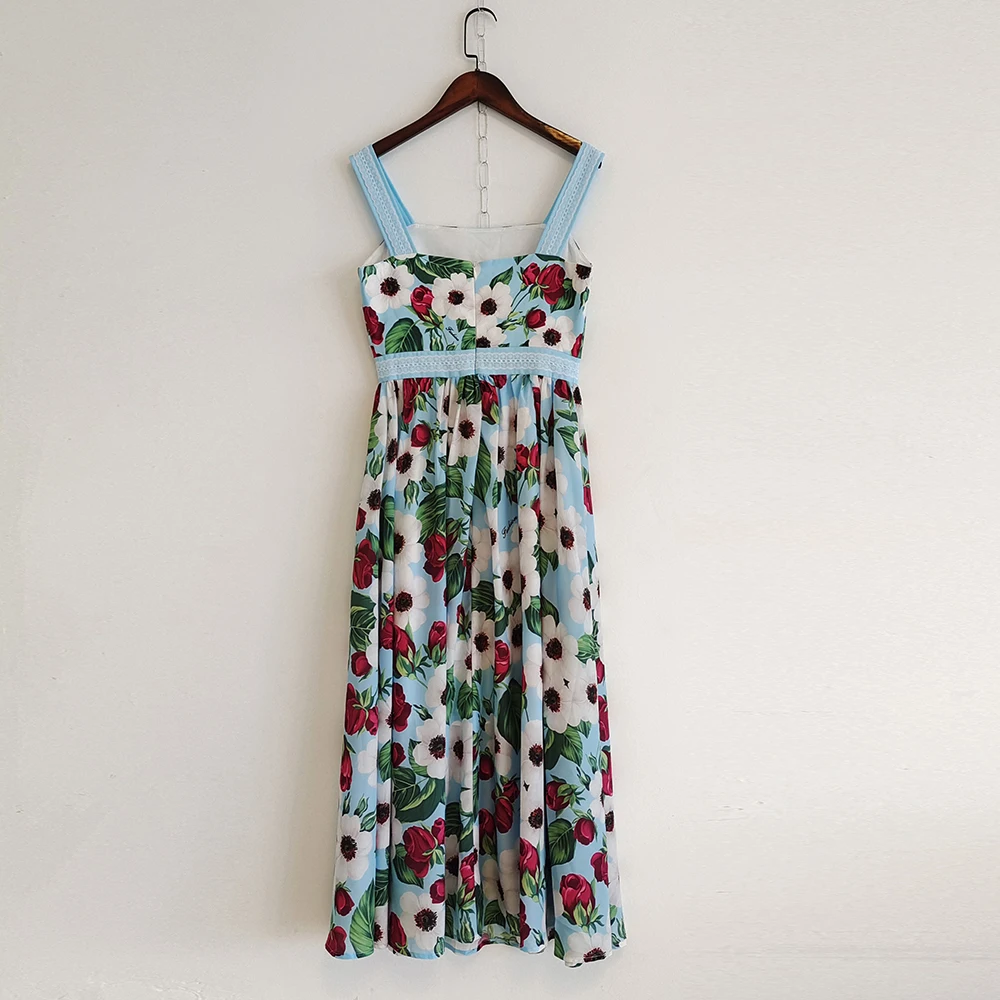 Женские летние пляжные 2021 модель последних модных показов; Платье на бретельках с цветочным принтом с отделкой бисером элегантные вечерние...
Женские летние пляжные 2021 модель последних модных показов; Платье на бретельках с цветочным принтом с отделкой бисером элегантные вечерние...