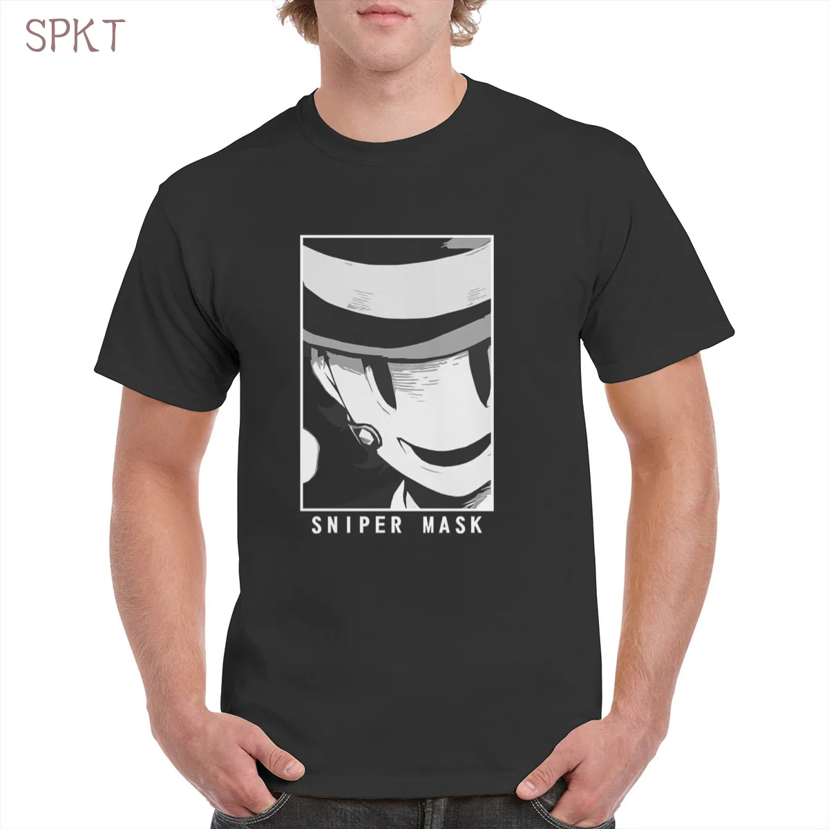 Sniper Mask Anime High Rise Invasion Soft t shirt Anime Comics Cotton Personality Oversized T-Shirt Top
Sniper Mask Anime High Rise Invasion Soft t shirt Anime Comics Cotton Personality Oversized T-Shirt Top