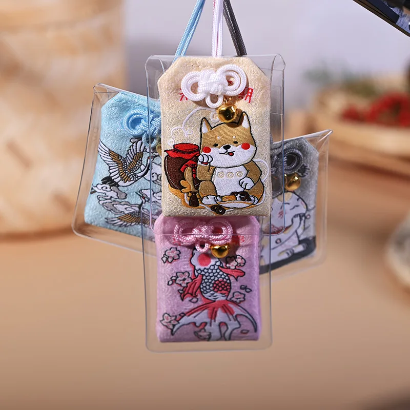 Новый Omamori прозрачный брелок на сумку для молитвы удачи красоты здоровья