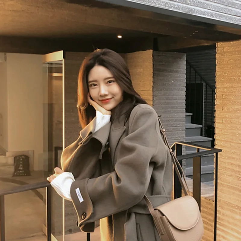 Korean Winter Coat Women 100% Wool Coat Women Autumn Coats and Jackets Women Jacket Female Clothes Casacos Feminino 2020 WPY1418
Korean Winter Coat Women 100% Wool Coat Women Autumn Coats and Jackets Women Jacket Female Clothes Casacos Feminino 2020 WPY1418